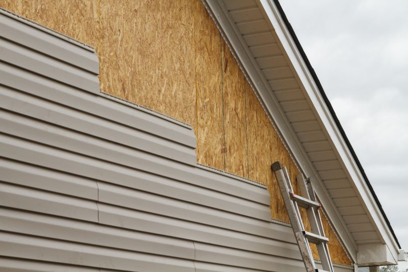 Vinyl Siding Panels on a House